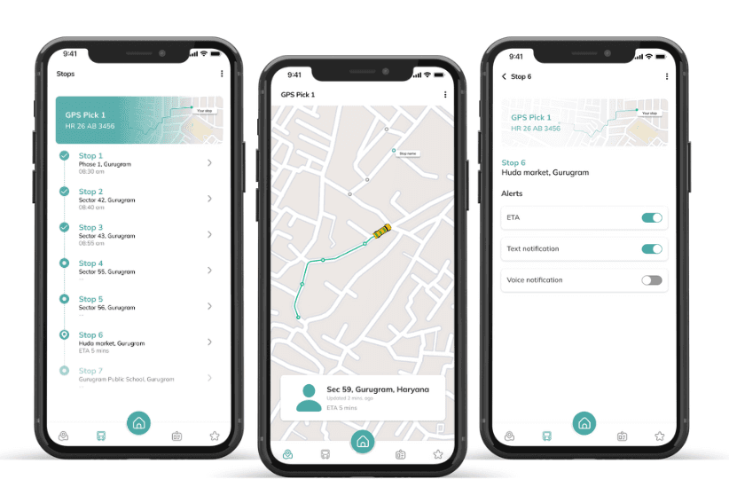 Orahi Locate app screens